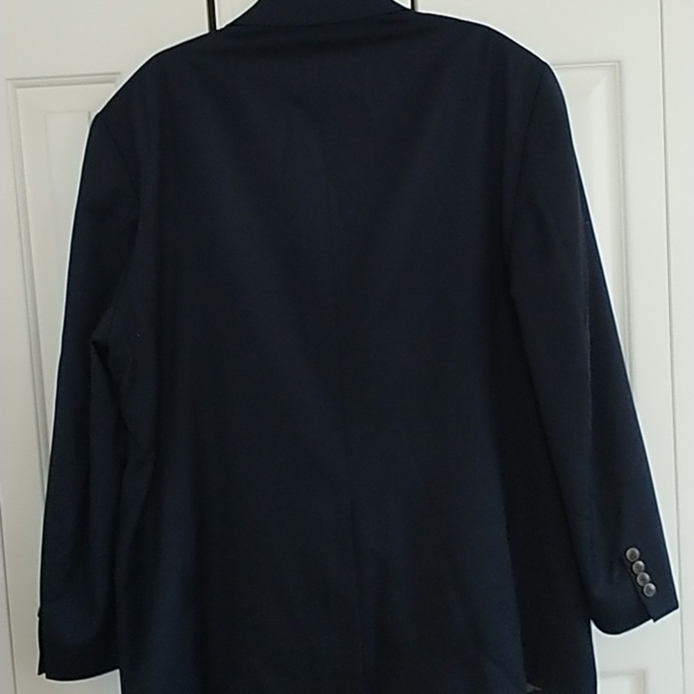Joseph & Feiss Classic Fit Navy Two Button Front Blazer/Suit Jacket 50 Long - Picture 4 of 15